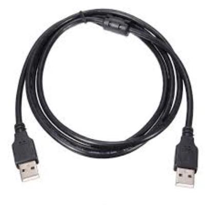 USB CABLE TYPE A TO A + FILTER