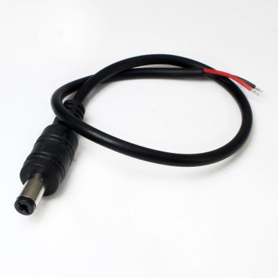 MALE DC JACK CONNECTOR WITH 20 CM WIRE