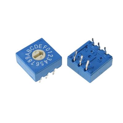 HEX ROTARY SWITCH 0-F (10*10)