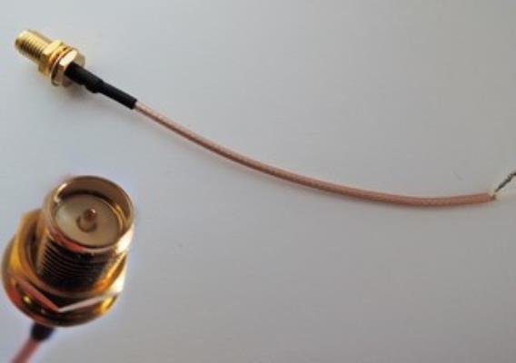 RF MALE SMA CONNECTOR+10CM CABLE
