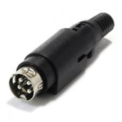 4 PIN MINI MALE DIN PLUGS FOR CABLE