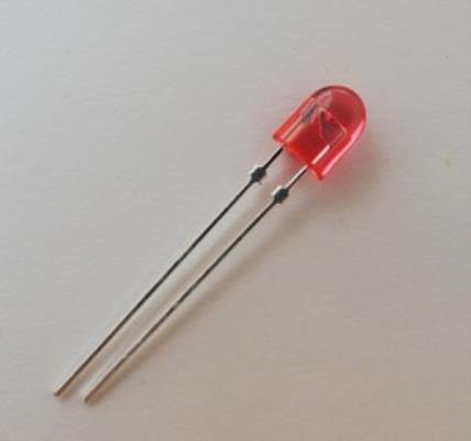 LED 5MM RED OVAL
