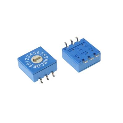 HEX SMD ROTARY SWITCH 0-F (10*10)