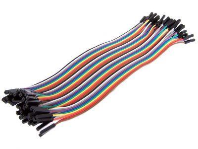 Kit De 120 Fils De Liaison Pour Breadboard – 10 Cm, 40 Pins M/F, M/M, F/F, 10 Couleurs, Pour électronique Arduino/Raspberry - 6