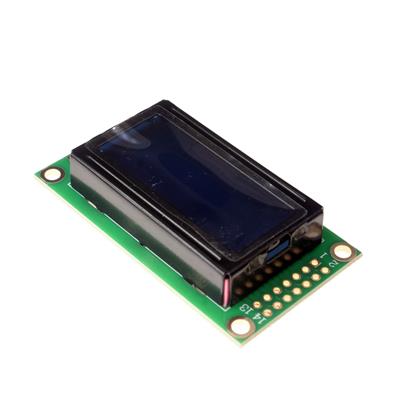 LCD 2*8 B | ال سی دی کاراکتری 2*8 آبی