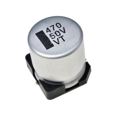 470UF 50V SMD 12.5*13.5MM | خازن الکترولیت اس ام دی  470 میکرو فاراد 50 ولت