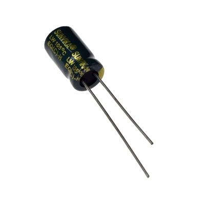 100UF 35V-6.3*12-105C-GREEN | 100UF 35V-6.3*12-105C-GREEN (LW SERIES) | خازن الکترولیت 100 میکرو فاراد 35 ولت