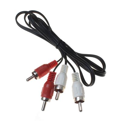 RCA/STEREO PHONO LEAD 1M