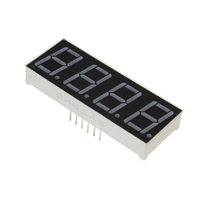7SEGMENT DISPLAY 4DIGIT COMMON CATHODE 19*51 RED | CL5641AH | سون سگمنت کاتد چهارتایی قرمز 5641 سایز 19*51