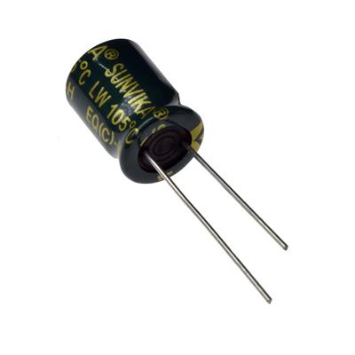 1000UF 16V-10*13-105C-GREEN | 1000UF/16V-10X13-105C-GREEN (LW SERIES) | خازن الکترولیت 1000 میکرو فاراد 16 ولت