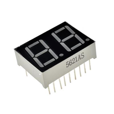 7SEGMENT DISPLAY 2DIGIT COMMON CATHODE 19*25 RED | CL5621AH | سون سگمنت کاتد دوبل قرمز 5621 سایز 19*25