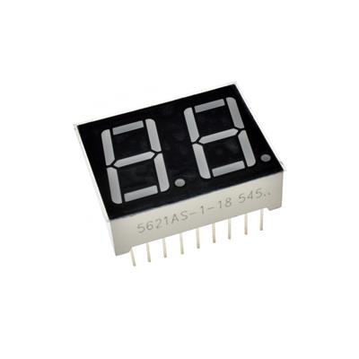 7SEGMENT DISPLAY 2DIGIT COMMON CATHODE 19*25 RED | CL5621AH | سون سگمنت کاتد دوبل قرمز 5621 سایز 19*25