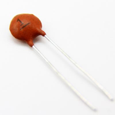 CERAMIC DISC CAPACITOR 1PF 50V | 1PF TOL:20% | خازن عدسی 1 پیکو فاراد