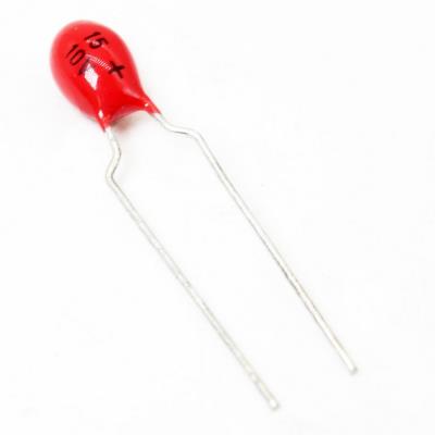 TANTALUM CAPACITOR 15UF 10V | P2E156010M | خازن تانتالیوم 15 میکرو فاراد 10 ولت