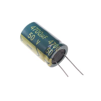 4700UF 50V-22*35-105C-GREEN | LF472M1HBKJ2235VGN | خازن الکترولیت 4700 میکرو فاراد 50 ولت