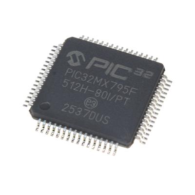 PIC32MX795F512H-80I/PT