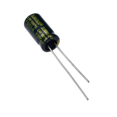 47UF 50V-6.3*12-105C-GREEN | 47UF 50V-6.3*12-105C-GREEN (LW SERIES) | خازن الکترولیت 47 میکرو فاراد 50 ولت