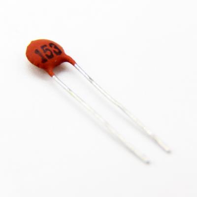 CERAMIC DISC CAPACITOR 15NF 50V | CS1-F45V2A153JSP | خازن عدسی 15 نانو فاراد