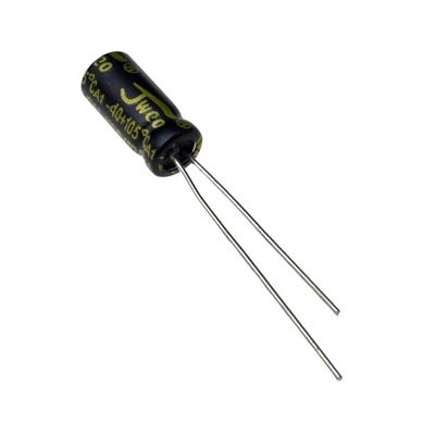 100UF 16V-5*11-105C-BLACK&GOLD | HGD101M1CBKJ0511EBG