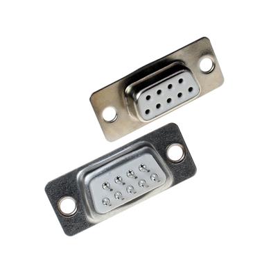 DB9 PIN D-SUB FEMALE WHITE | DP-9F-W | دی کانکتور9 پین مادگی سوزنی