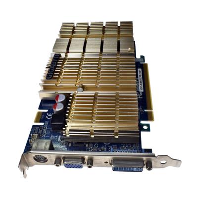 NVIDIA GEFORCE 8500 GTPCI-E | GV-NX85T512HP | کارت گرافیک Gigabyte Nvidia GeForce 8500 GTPCI-E Graphics Card REV1.2 512MB DDR2 128bit 