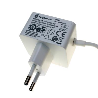 ADAPTOR RASPBERRY PI 4 5V 3A | RASPBERRY PI 15W USB-C POWER SUPPLY | آداپتور شارژر رزبری پای 3 آمپر