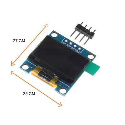 OLED DISPLAY MODULE 128*64 | ماژول نمایشگر oled دو رنگ 0.96 اینچ دارای ارتباط i2c