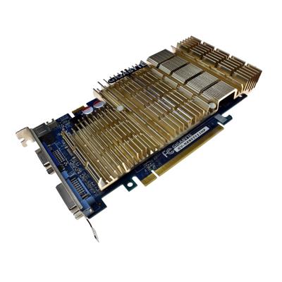 NVIDIA GEFORCE 8500 GTPCI-E | GV-NX85T512HP | کارت گرافیک Gigabyte Nvidia GeForce 8500 GTPCI-E Graphics Card REV1.2 512MB DDR2 128bit 