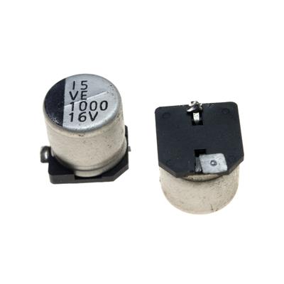 1000UF/16V SMD (10X10.5MM) | خازن الکترولیت اس ام دی 1000 میکرو فاراد 16 ولت