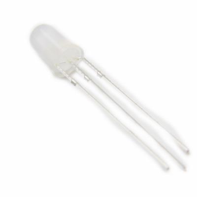 LED 5MM 3PIN RED-GREEN COMMON CATHODE | CXY-5MM-MRG1 | ال ای دی 3 میلی متر دو رنگ سبز و قرمز کاتد مشترک (پایه مشترک منفی می باشد)