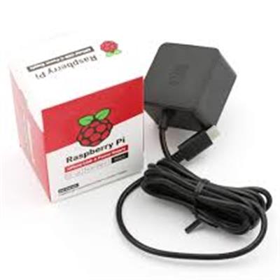 ADAPTOR RASPBERRY PI 4 5V 3A | RASPBERRY PI 15W USB-C POWER SUPPLY