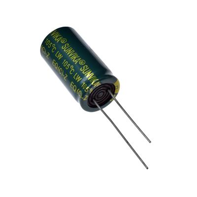 1000UF 50V-13*25-105C-GREEN | 1000UF 50V-13*25-105C-GREEN (LW SERIES) | خازن الکترولیت 1000 میکرو فاراد 50 ولت