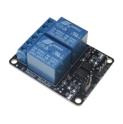 RELAY MODULE 5V 2CHANNEL | ماژول رله 5 ولت دو کانال