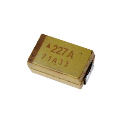 220UF 10V(D)SMD 10% | TAJD227K010RNJ | خازن تانتالیوم 220 میکرو فاراد 10 ولت smd سایز  D