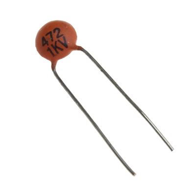CERAMIC DISC CAPACITOR 4.7NF 50V | CT1-F5Y5V2A472JSP | خازن عدسی 4.7 نانو فاراد