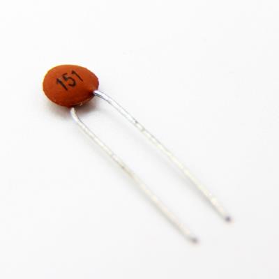 CERAMIC DISC CAPACITOR 150PF 50V | 151PF TOL:20% | خازن عدسی 150 پیکو فاراد