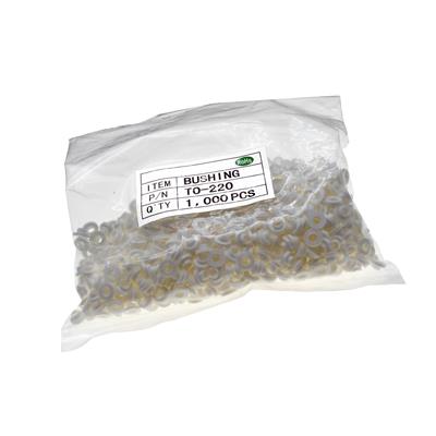 TRANSISTOR INSULATING BUSH TO-220 | واشر عایق ترانزیستور پلاستیکی to-220