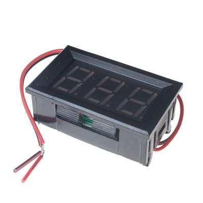 DC DIGITAL VOLTMETER 5V-30V | ماژول ولت متر dc روپنلی 5 تا 30 ولت