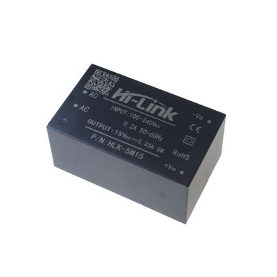 HLK-5M15 | مبدل 220 ولت AC به 15 ولت DC با حداکثر جریان 333 میلی آمپر