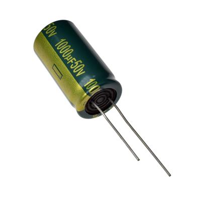 1000UF 50V-13*25-105C-GREEN | 1000UF 50V-13*25-105C-GREEN (LW SERIES) | خازن الکترولیت 1000 میکرو فاراد 50 ولت