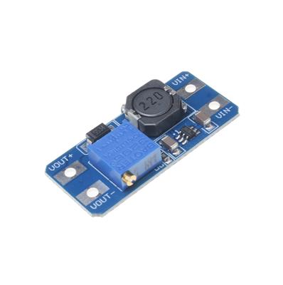 MT3608 STEP UP MODULE | ماژول افزاینده ولتاژ 2-24 ولت به 5-28 ولت 2 آمپر
