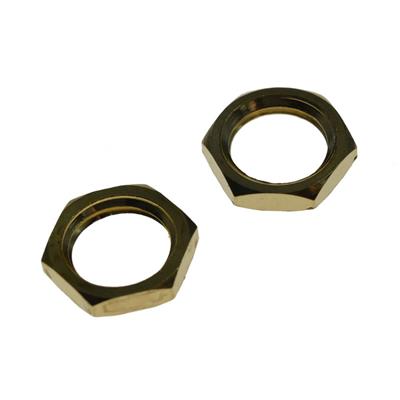 THIN GOLD HEX NUT 6MM