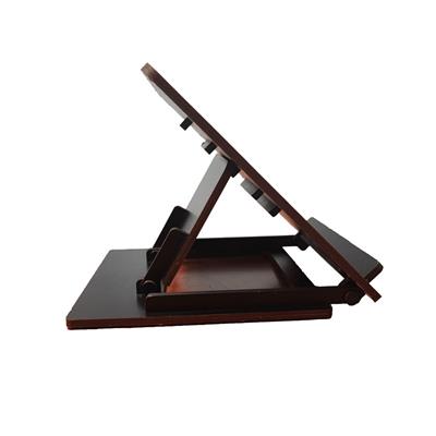 ADJUSTABLE HEIGHT DESKTOP TABLET HOLDER | پایه چوبی نگهدارنده رومیزی گوشی و تبلت با قابلیت تنظیم زاویه و ارتفاع