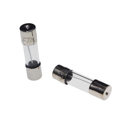 FUSE 5*20F7A | 5*20MM-7A250V | فیوز شیشه ای 7 آمپر 250 ولت سایز 5x20mm