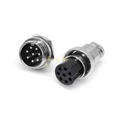 8 PIN GX20 AVIATION CONNECTOR