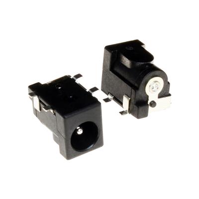 DC FEMALE PLUG SMD 2.1*5.5MM PCB | DC050-2155-SMD | جک آداپتور مادگی روبردی smd 
