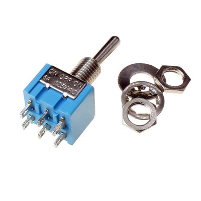 MTS-203 | کلید کلنگی کوچک سه حالته 6 پین