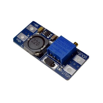 MT3608 STEP UP MODULE | ماژول افزاینده ولتاژ 2-24 ولت به 5-28 ولت 2 آمپر