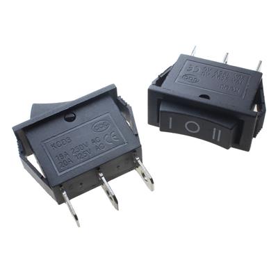 KCD3-103 | KCD3 (16A 250V AC) | کلید راکر سه حالته سه پایه 16 آمپر 30*14*20