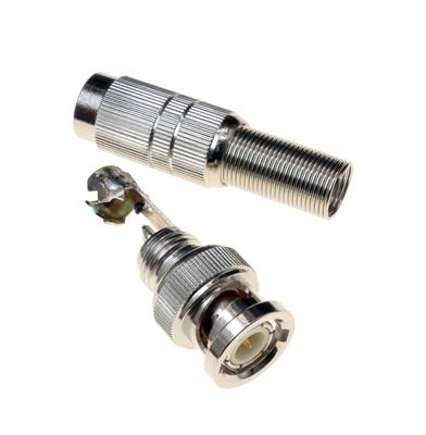 BNC CONNECTORS FOR CCTV CAMERA | فیش BNC پیچی دنباله دار RG59
